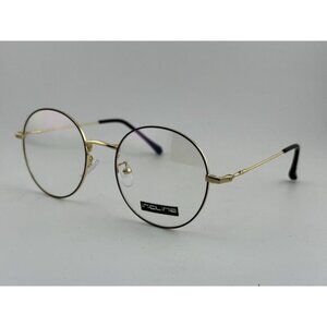 INCLINE - 9811 54-23-140 Round Gold Metal Glasses Frames